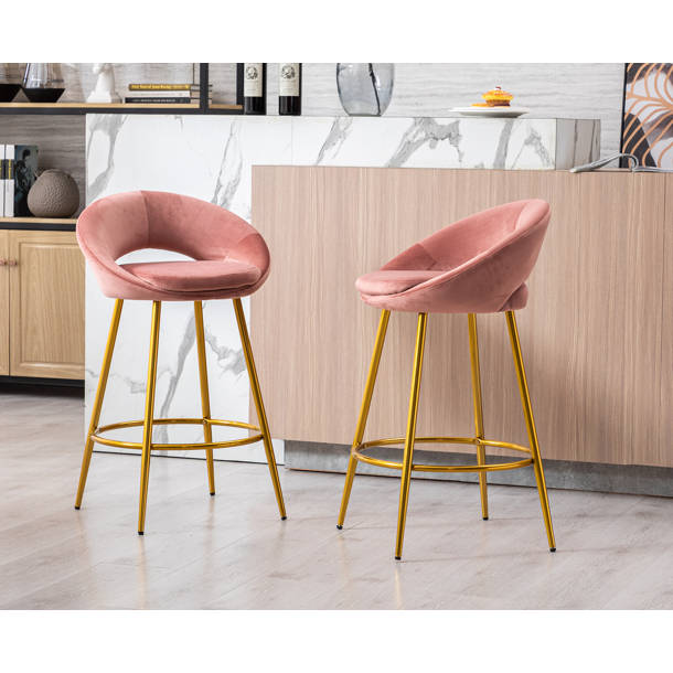 Everly Quinn Emerico Velvet Upholstered Side Chair & Reviews Wayfair